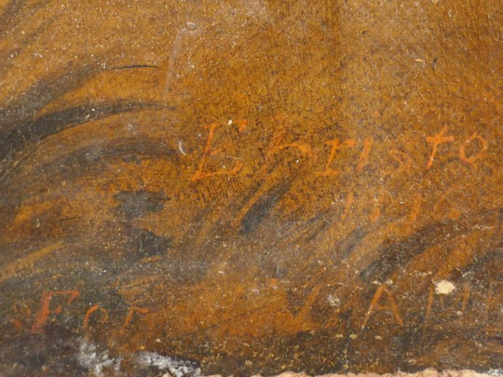 E. BRISTOW "Pur Sang" Huile sur toile marouflée. Signée en bas à droit