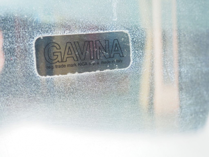 Cini BOERI. Edition Gavina. Table basse modèle "Lunario". 42 x  149,6 