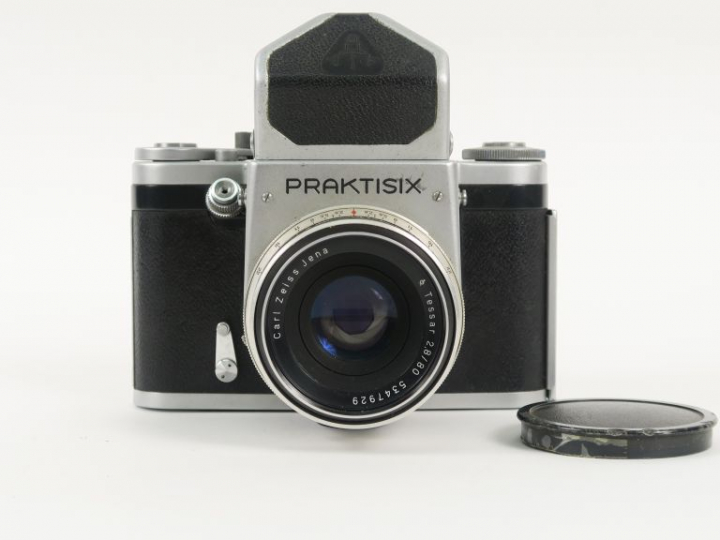 PRAKTISIX avec objectif CARL ZEISS JENA TESSAR 2.8/80 n°5347929