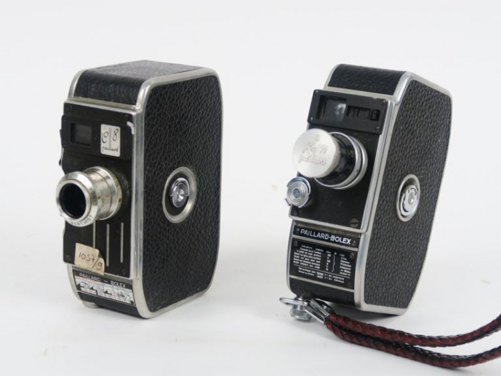 Lot de deux caméras PAILLARD : Modèle C8 Modèle L8