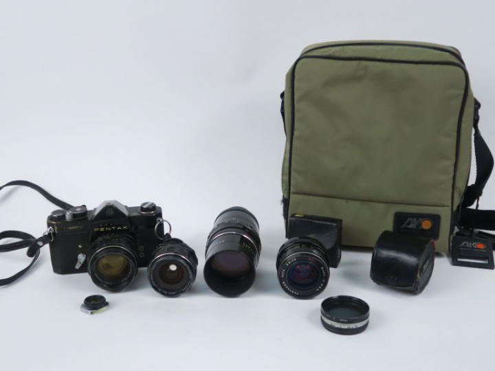 PENTAX SPOTMATIC  n°2596208 avec objectif ASAHI Super Takumar 1 :1.4/5