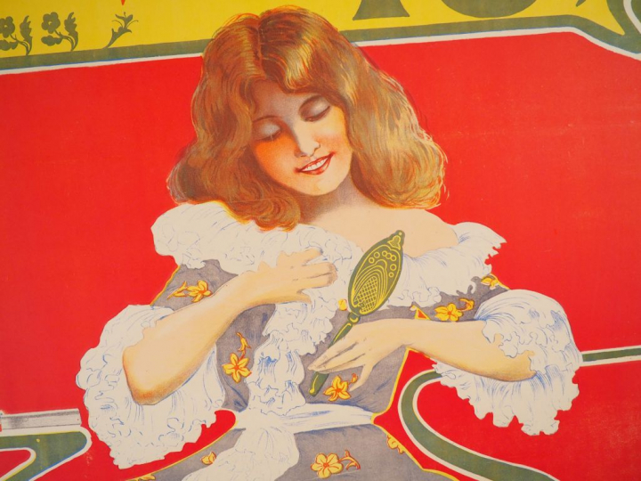 DENTIFRICES ROI. Affiche anonyme, imprimerie Affichage Nouveau Paris, 