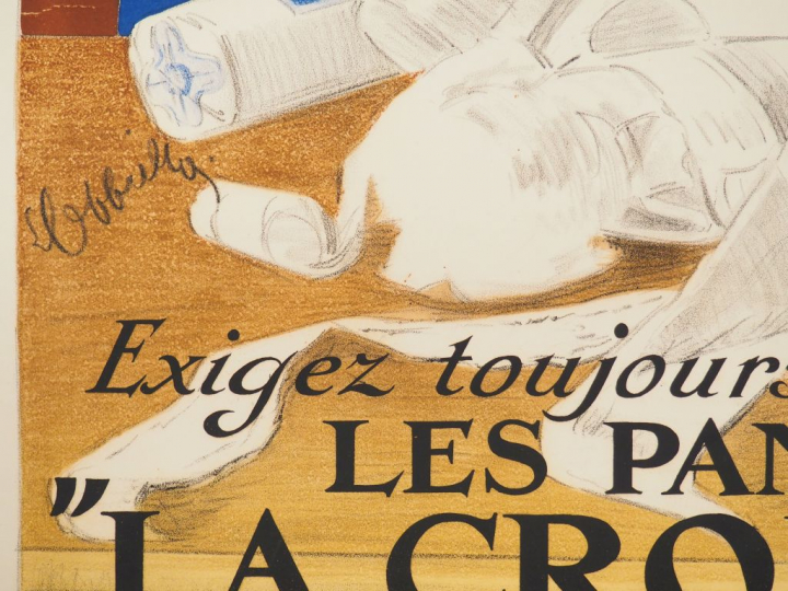 LA CROIX SOLEIL. Affiche par Leonetto Cappiello, imprimerie Devambez, 