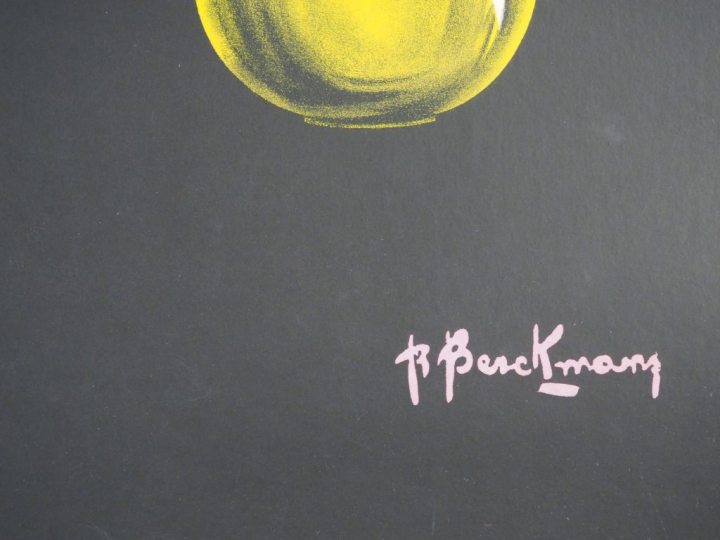 SEVERY. Affiche par Roger Berckmans, imprimerie De Rycker (Belgique), 