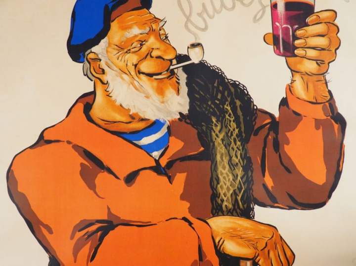 BUVAT.  Affiche par Léo Dupin, imprimerie Joseph Charles, 1934. Condit