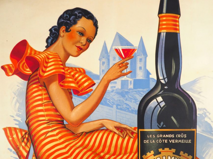 VALMYA. Affiche par Henri le Monnier, Imprimerie Joseph Charles Paris,