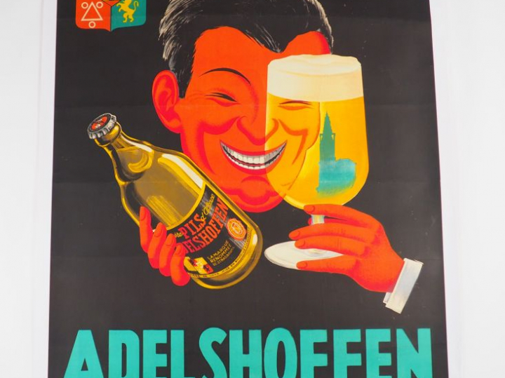 ADELSHOFFEN. Affiche par Robys (R. WOLFF), imprimerie Avenue Pub Stras