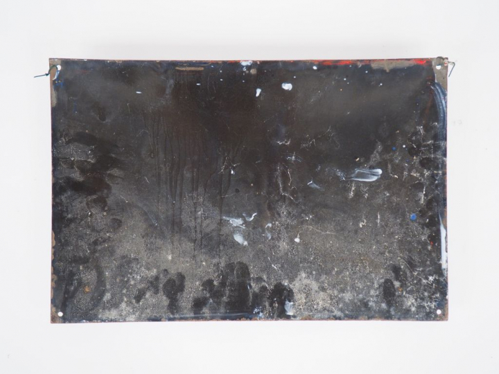 ENGRAIS COMPLEXES - ONIA. Plaque émaillée. Dim. : 32.5 x 49 cm. (accid