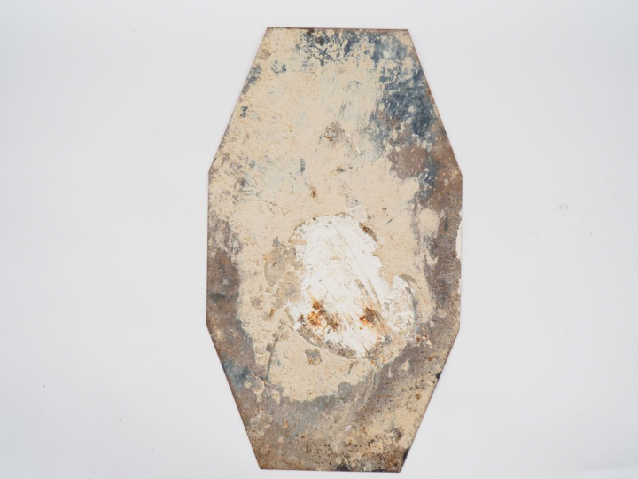 COMPTOIR FRANÇAIS DE L'AZOTE. Plaque émaillée. Dim. : 58 x 33.5 cm. (a