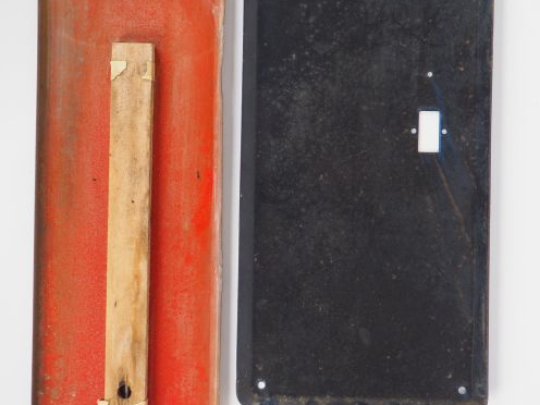 Lot de trois thermomètres en tôle ou tôle émaillée :  - LE GAULOIS. EN