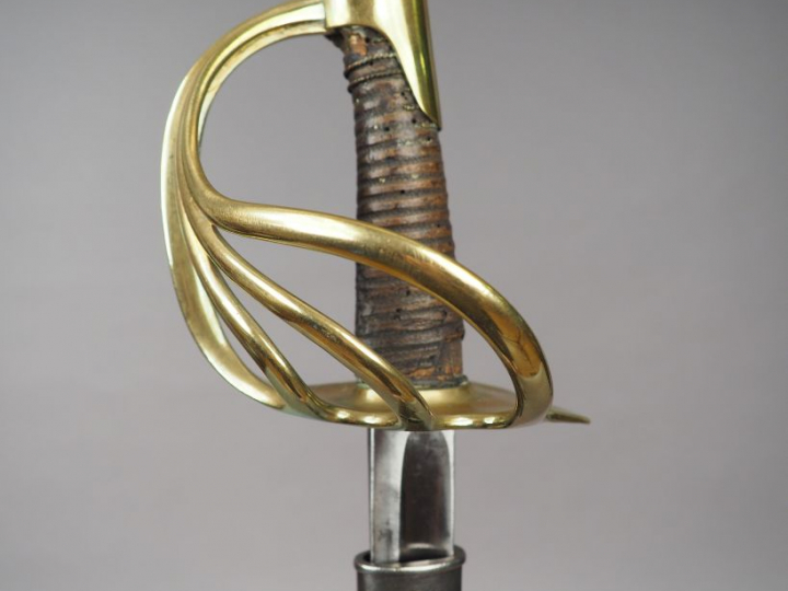Sabre de Cavalerie légère troupe cuirassier modèle 1854, Second Empire