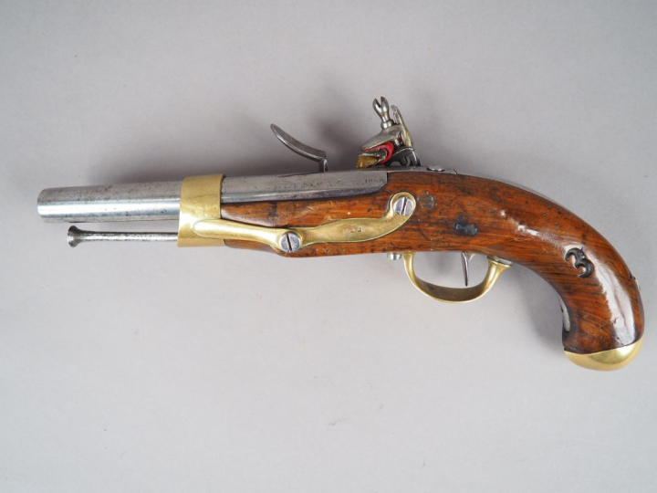 Pistolet de Cavalerie modèle An XIII, fabrication « Maubeuge Manfu re 