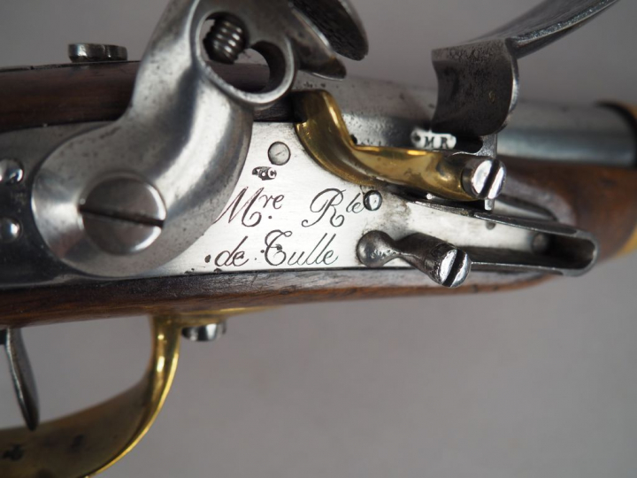 Pistolet réglementaire de cavalerie modèle 1816 à silex, fabrication, 