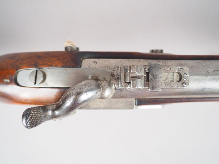 Mousqueton artillerie, modèle 1829, fabrication privée par entrepreneu