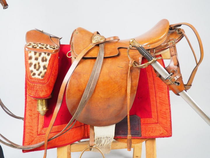 Rare ensemble ayant appartenu au général de Roig- Bourdeville. On y tr