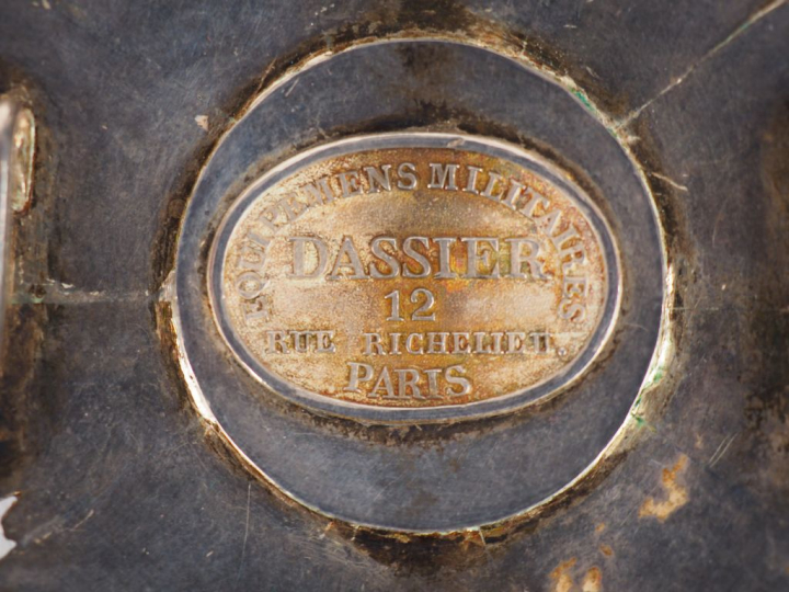 Plaque de Grand-Croix de la Légion d’Honneur Second Empire, bijou en a