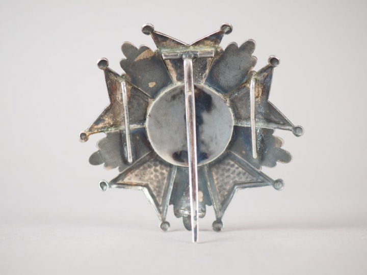 Plaque de Grand-Croix de la Légion d’Honneur Second Empire, bijou en a