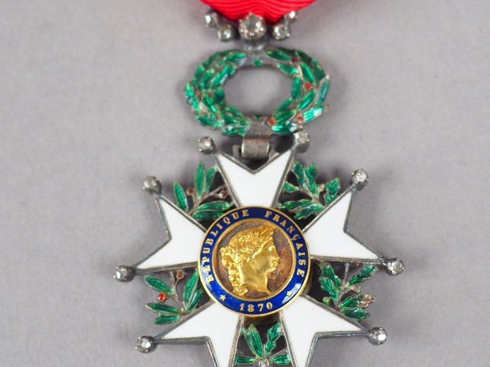 Belle étoile de Chevalier de la Légion d’Honneur époque Troisième Répu