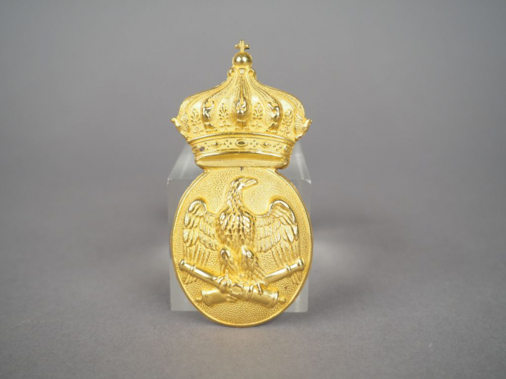 Ornement de croupière pour harnachement de cavalerie pour l’artillerie