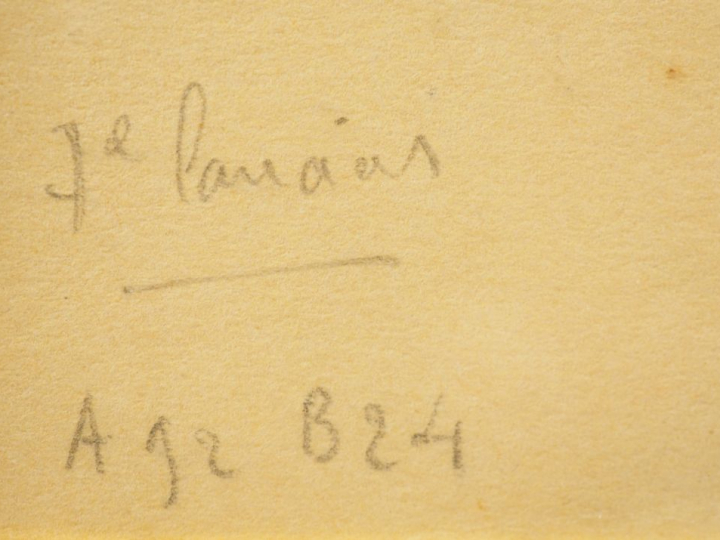 LALAISSE (attribué à) « Types militaires » Suite de neuf aquarelles or