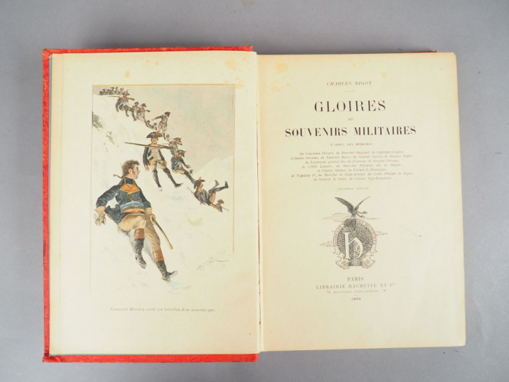 BIGOT (Charles). Gloires et souvenirs militaires. Paris, Hachette, 189