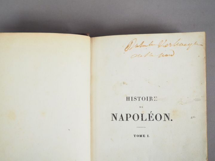 TISSOT (P.F). Histoire de Napoléon, suivi d’un précis sur la famille B