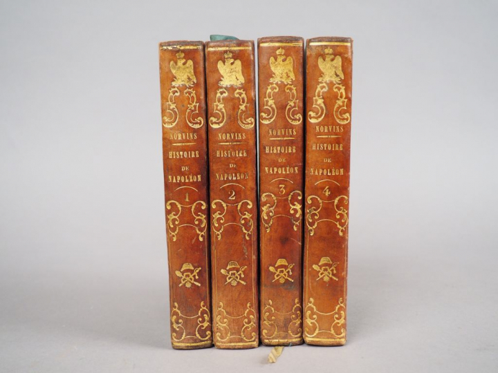 NORVINS (M. de.). Histoire de Napoléon. Paris, Furne 1834. 4 volumes. 