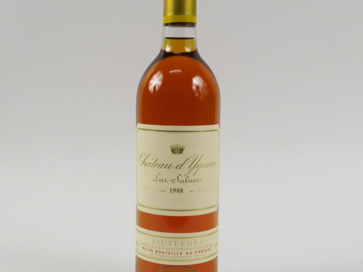 1 BOUTEILLE CHÂTEAU D'YQUEM 1er CCS SAUTERNES - 1988 - CBO