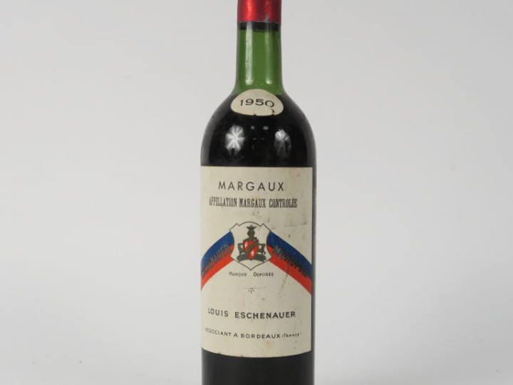 1 BOUTEILLE MARGAUX ESCHENAUER - 1950 - LB