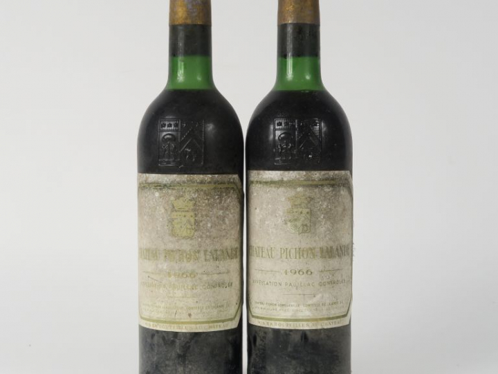 2 BOUTEILLES CHÂTEAU PICHON LONGUEVILLE COMTESSE DE LALANDE PAUILLAC -