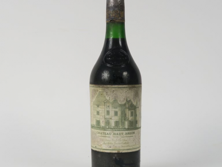 1 BOUTEILLE CHÂTEAU HAUT BRION 1er GCC GRAVES - 1975 - 2.5 CM/EF