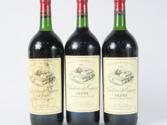Vente aux enchères 3 MAGNUMS CHÂTEAU DU TEIGNEY GRAVES - 1982 - BG