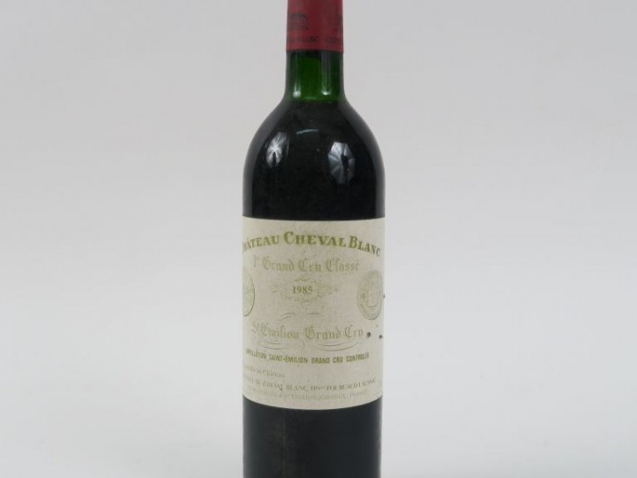 1 BOUTEILLE CHÂTEAU CHEVAL BLANC 1er GCC ST EMILION - 1985 - LB/ELF
