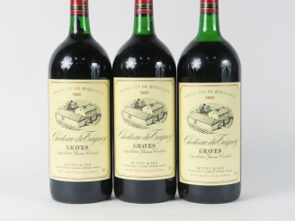 Vente aux enchères 3 MAGNUMS CHÂTEAU DU TEIGNEY GRAVES - 1985 - 2 BG/1 LB