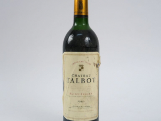 Vente aux enchères 1 BOUTEILLE CHÂTEAU TALBOT GCC ST JULIEN - 1986 - ELA - HEP