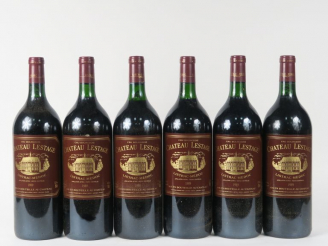 Vente aux enchères 6 MAGNUMS CHÂTEAU LESTAGE CB LISTRAC MÉDOC - 1989 - CBO - BG