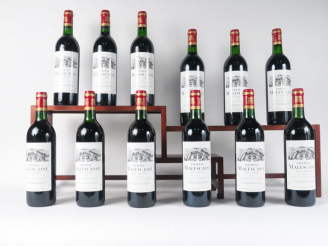 Vente aux enchères 12 BOUTEILLES CHÂTEAU MALESCASSE CB HAUT MÉDOC - 1989 - BG