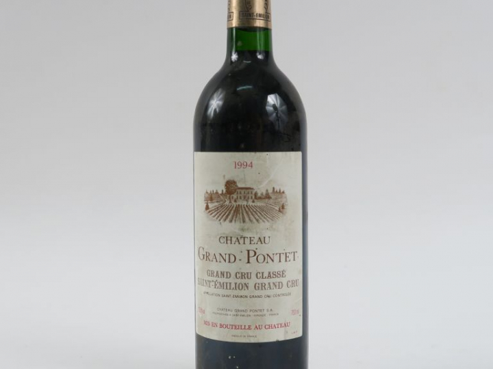 1 BOUTEILLE CHÂTEAU GRAND PONTET GCC ST EMILION - 1994