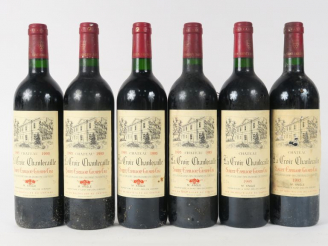 Vente aux enchères 6 BOUTEILLES CHÂTEAU CHANTECAILLE GC ST EMILION - 1995
