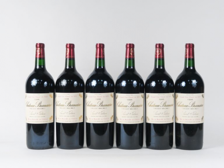 6 MAGNUMS CHÂTEAU BRANAIRE GCC ST JULIEN - 1996 - CBO