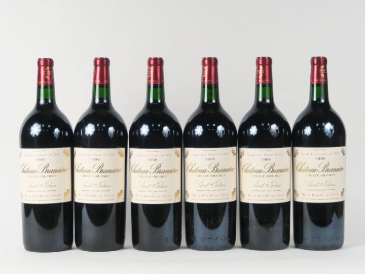6 MAGNUMS CHÂTEAU BRANAIRE GCC ST JULIEN - 1996 - CBO