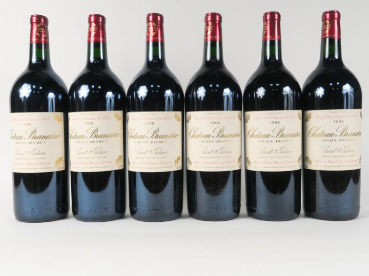 6 MAGNUMS CHÂTEAU BRANAIRE GCC ST JULIEN - 1998 - CBO
