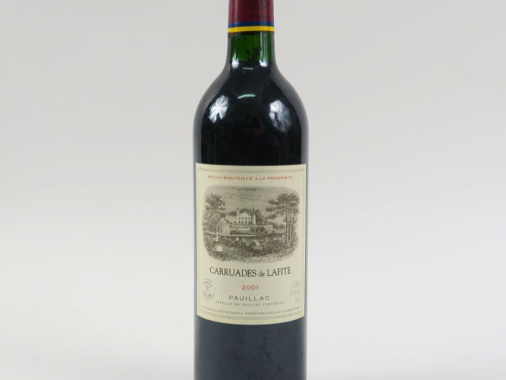 1 BOUTEILLE CARRUADES DE LAFITE PAUILLAC - 2001