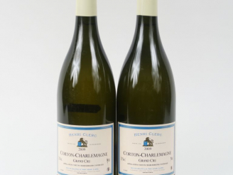 Vente aux enchères 2 BOUTEILLES CORTON CHARLEMAGNE GC H. CLERC - 2009