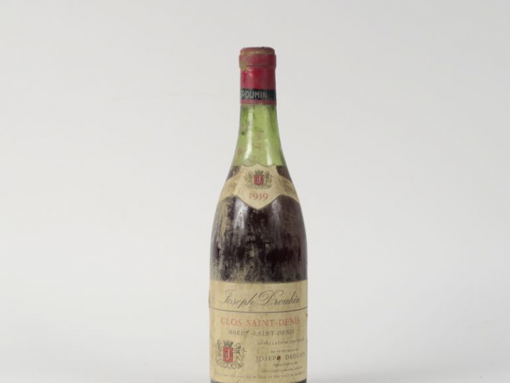 1 BOUTEILLE MOREY ST DENIS 'CLOS ST DENIS' J. DROUHIN - 1959 - 5 CMBS