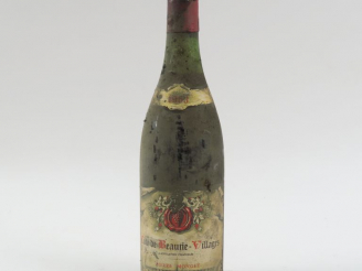 Vente aux enchères 1 BOUTEILLE CÔTE DE BEAUNE VILLAGE P. MONGET - 1963 - 3 CM/BS