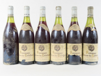 Vente aux enchères 6 BOUTEILLES BOURGOGNE 'RÉSERVE DES CORDELIERS' CAVE DES CORDELIERS - 