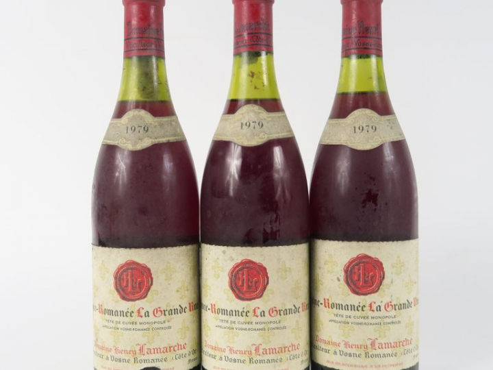 3 BOUTEILLES VOSNE ROMANÉE 'LA GRANDE RUE' DOMAINE HENRY LAMARCHE - 19