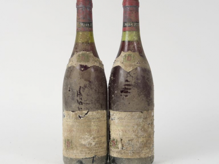 2 BOUTEILLES BONNES MARES J. DROUHIN - 1981 - 2 CM/BS/1 PRÉSUMÉE/EA