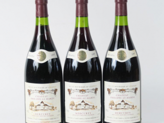 Vente aux enchères 3 MAGNUMS MERCUREY CHÂTEAU PHILIPPE LE HARDI - 1985